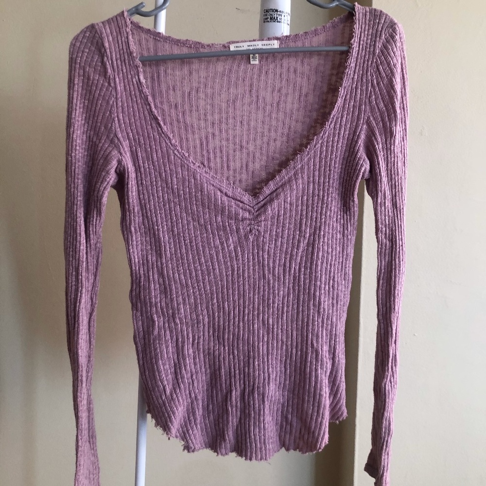 Fitted, Flattering Pink Tee